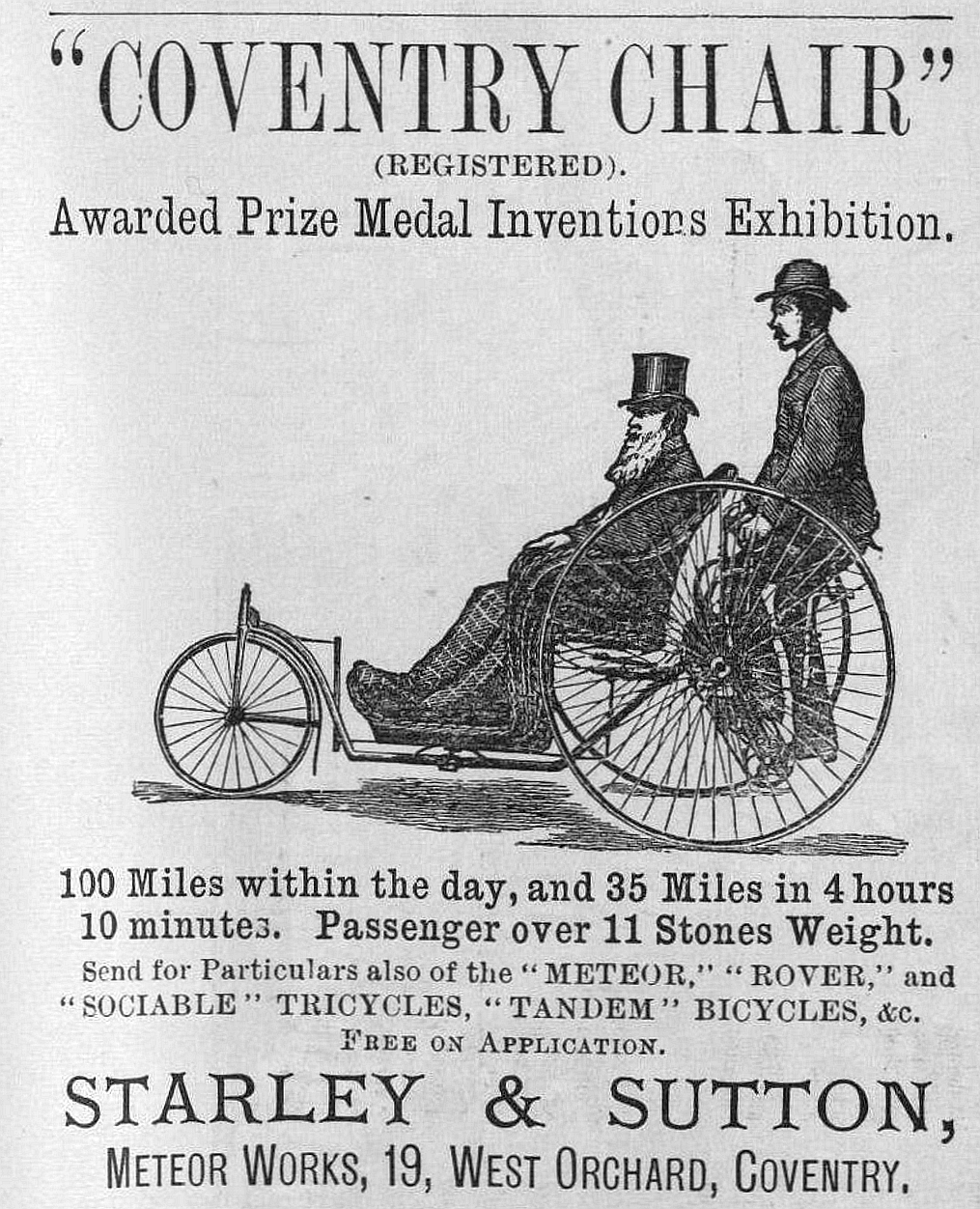 Coventry chair Bike